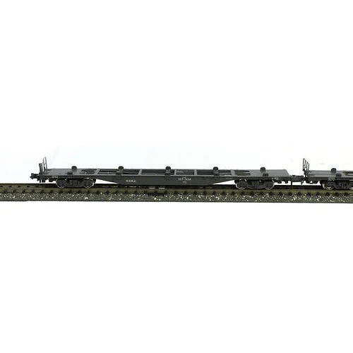 Kato 10-1796 N Koki 106 + 107 Container flatcars (unloaded) 10pc set - Image 3