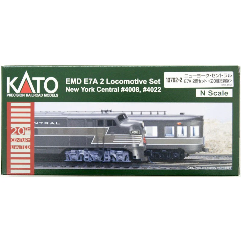 Kato 762-2 N NYC E7A 20th Century Limited 2 Locomotive Set - Image 2