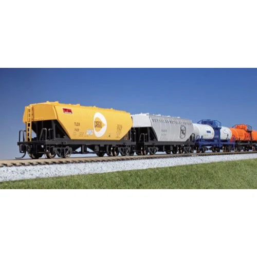 Kato N 6-Car Mixed Freight Train - Image 6