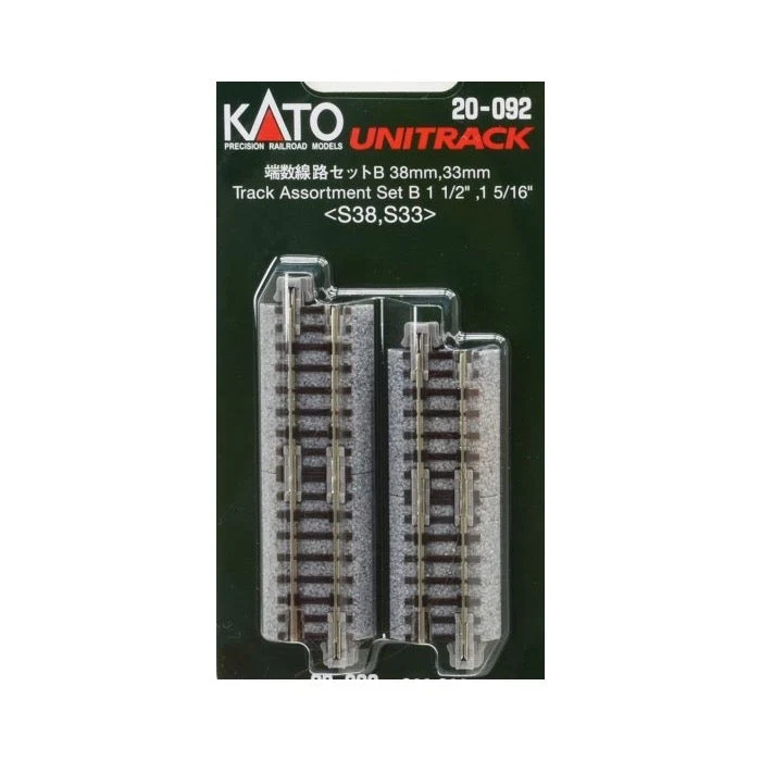 Kato 20-092 N Unitrack Assorted Set 33 and 38mm