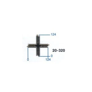 Kato 20-320 N Unitrak Crossing 90 Degree - Image 2