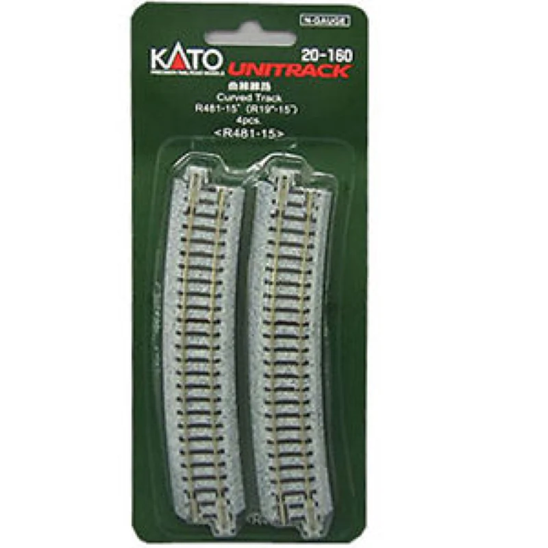 Kato 20-160 N Unitrak Curve R481/15