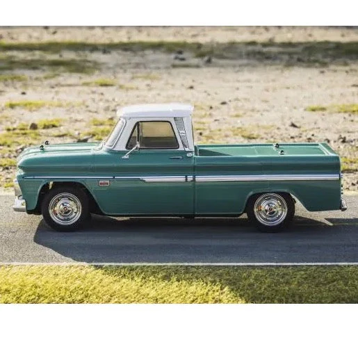 Kyosho 1/10 EP 4WD Fazer MK2 1966 Chevy C10 Fleetside Pickup Light Green 34435T1 - Image 9