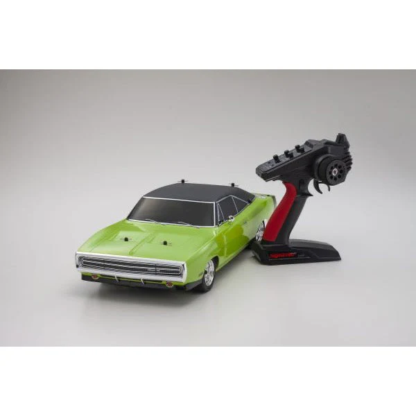 Kyosho 1/10 EP 4WD Fazer Mk2 Dodge Charger 1970 Sublime Green T2 34417T2 - Image 10
