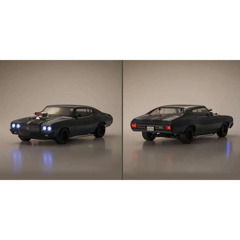 Kyosho 1/10 EP 4WD Fazer Mk2 FZ02L 1970 Chevy Chevelle Supercharged VE Series Dark Blue Readyset RC Car 34494T1 - Image 16