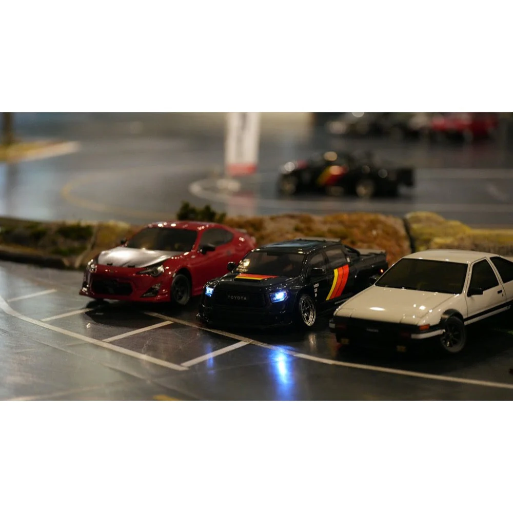 Kyosho 1/10 Fazer D2 2021 Toyota Tundra Drift Ver. Black Electric 2WD Drift Car - Image 51