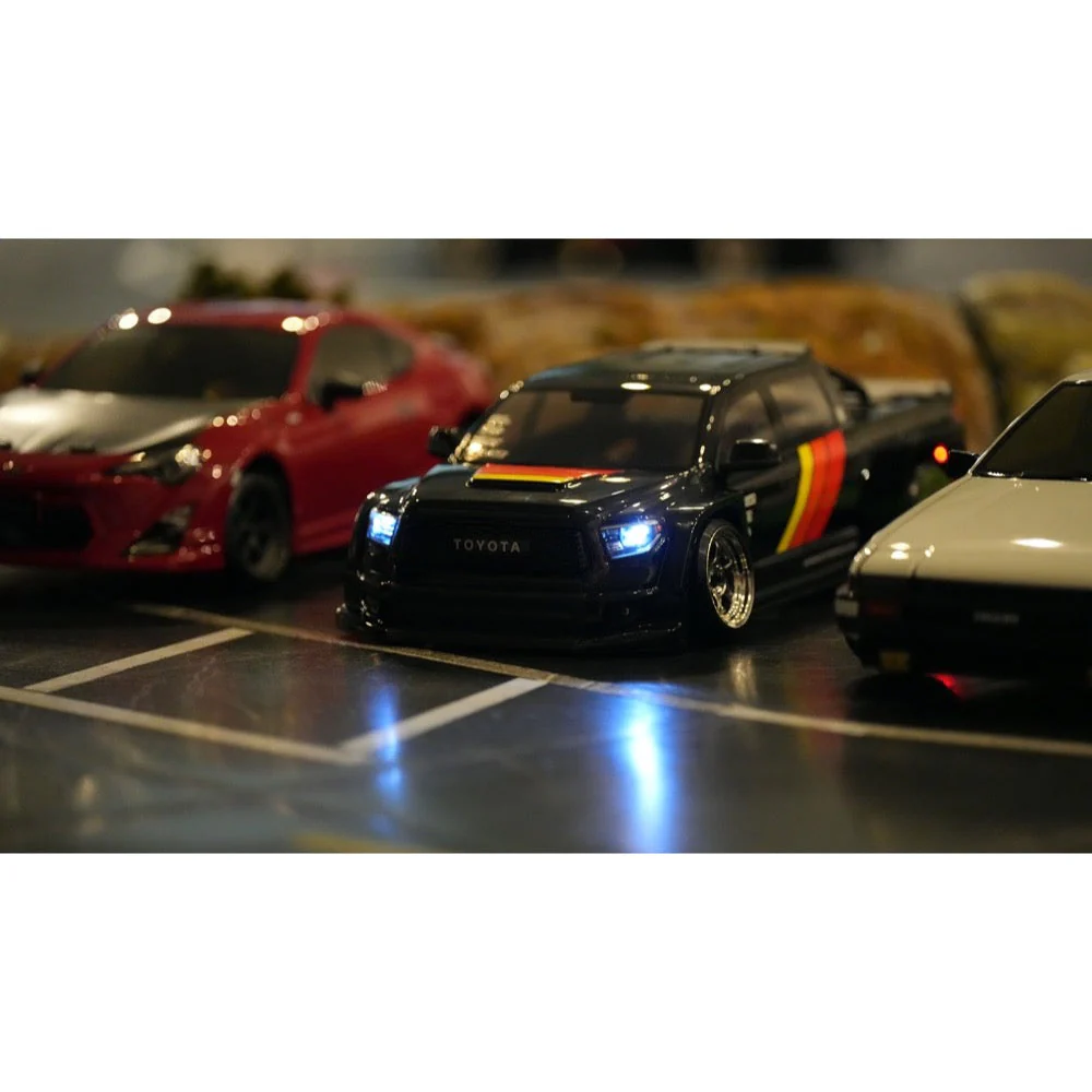 Kyosho 1/10 Fazer D2 2021 Toyota Tundra Drift Ver. Black Electric 2WD Drift Car - Image 67