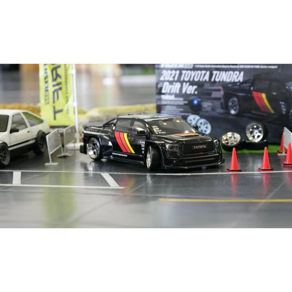 Kyosho 1/10 Fazer D2 2021 Toyota Tundra Drift Ver. Black Electric 2WD Drift Car - Image 71