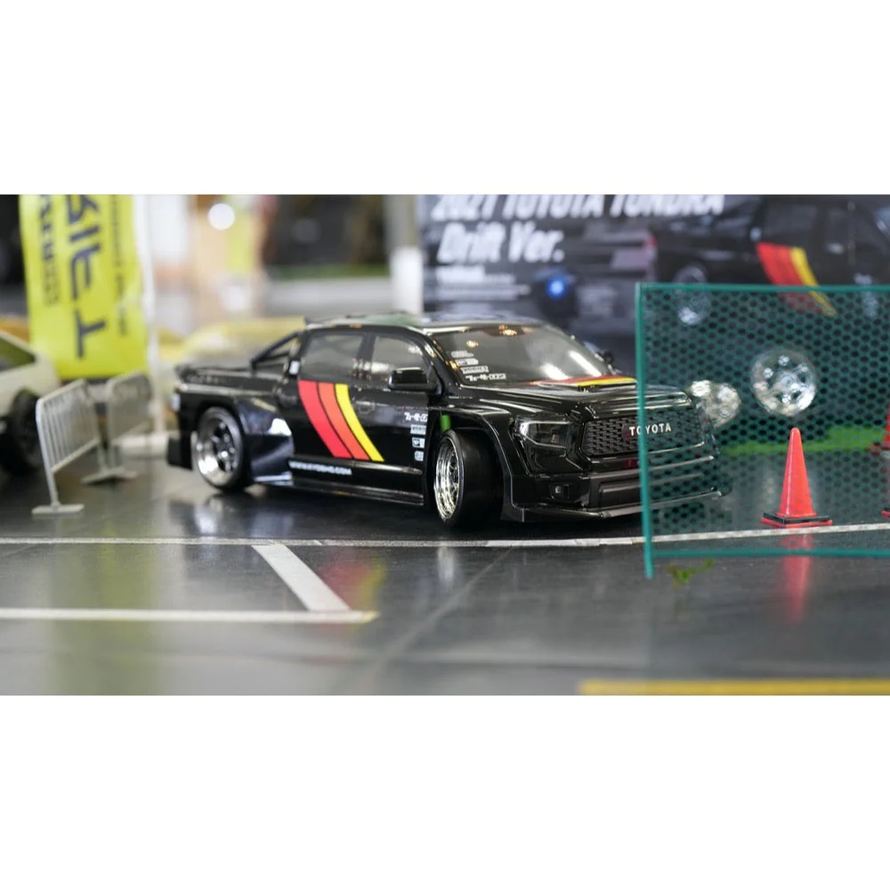 Kyosho 1/10 Fazer D2 2021 Toyota Tundra Drift Ver. Black Electric 2WD Drift Car - Image 74