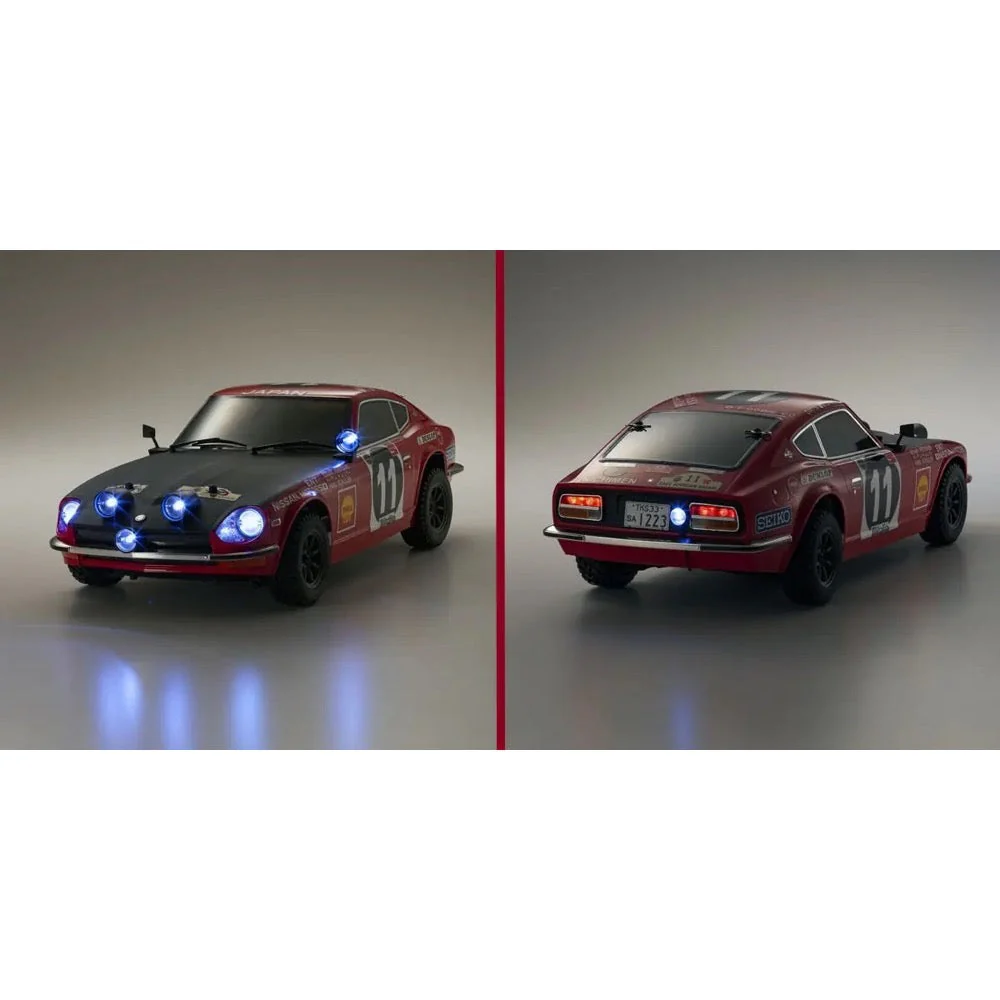 Kyosho 1/10 Fazer Mk2 1971 Datsun 240Z Rally 4WD RC Car 34428T1 - Image 15
