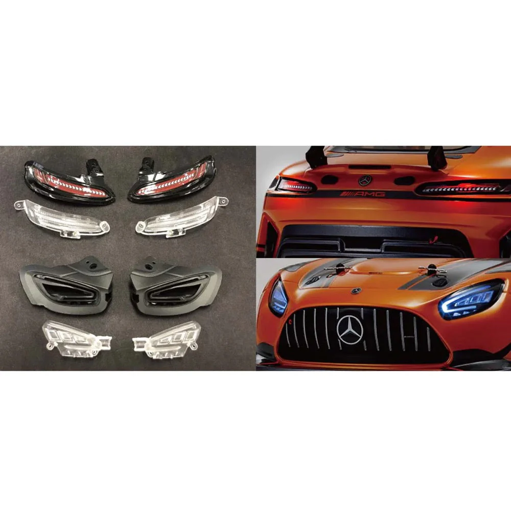 Kyosho 1/10 Fazer Mk2 2020 Mercedes AMG GT3 50 Years SPA 4WD Electric RC Car 34424T2 - Image 14