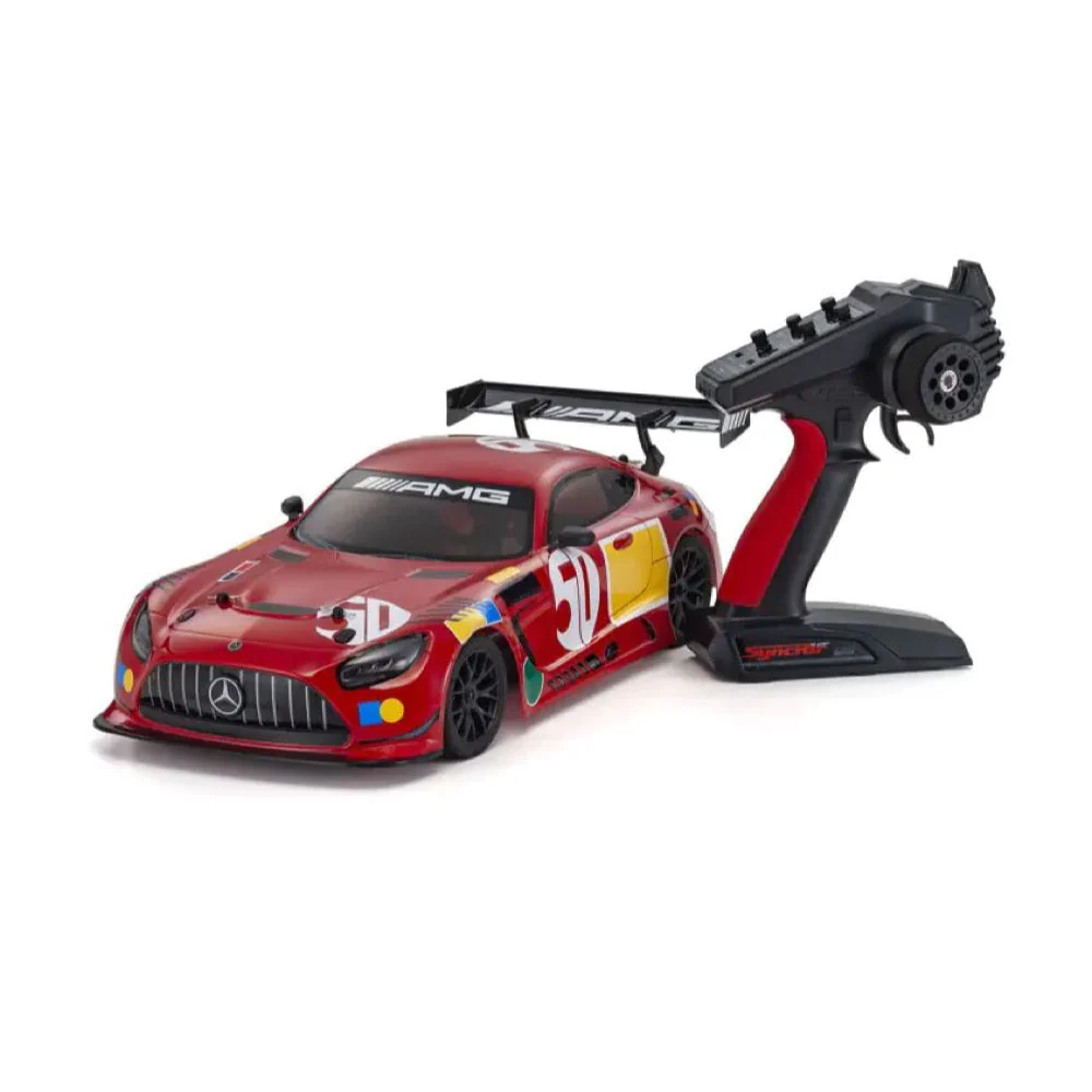 Kyosho 1/10 Fazer Mk2 2020 Mercedes AMG GT3 50 Years SPA 4WD Electric RC Car 34424T2 - Image 2