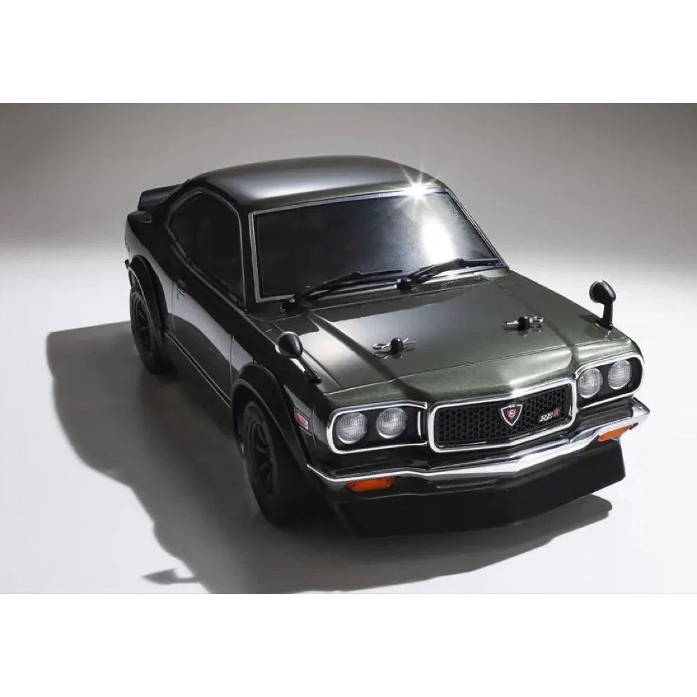 Kyosho 1/10 Fazer Mk2 Mazda Savanna RX-3 Tuned Version 4WD RC Car (Green) 34428T1 - Image 8