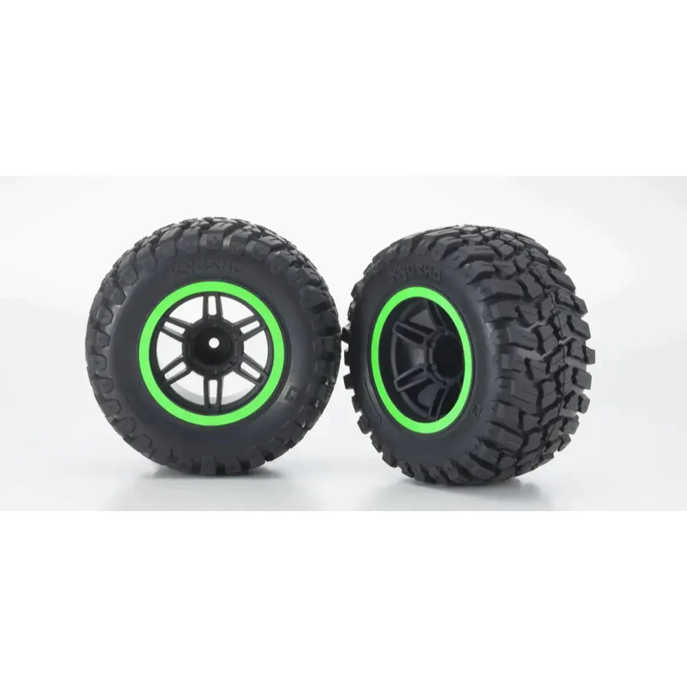 Kyosho 1/10 Fazer Mk2 Rage 2.0 4WD Electric Readyset RC Buggy Grey/Green 34411T2C - Image 8