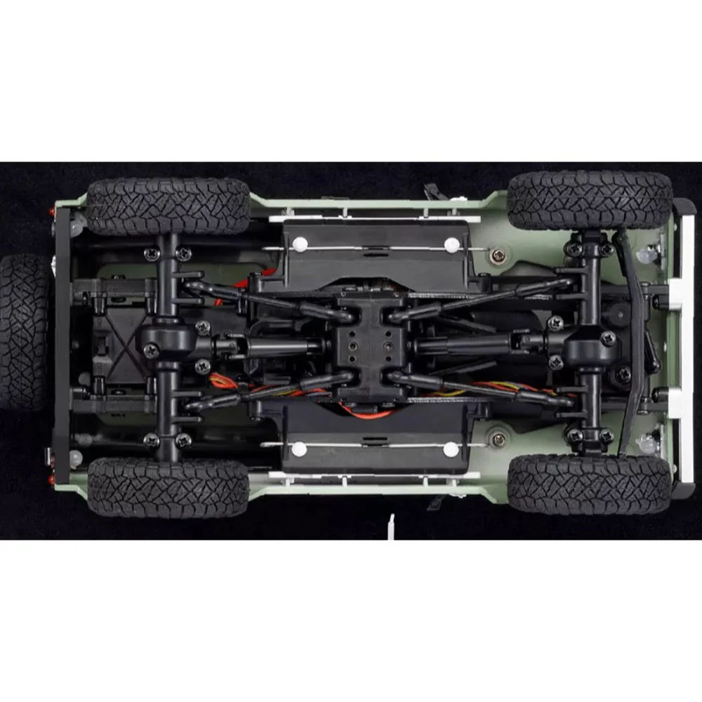 Kyosho 1/24 Mini-Z 4x4 MX-01 Readyset Land Rover Defender Coniston Green 32529GR - Image 9