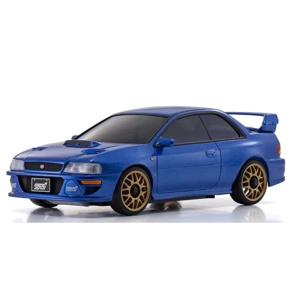 Kyosho 1/24 Mini-Z AWD MA-020 Readyset Subaru Impreza STi 22B Blue 32627BL - Image 4