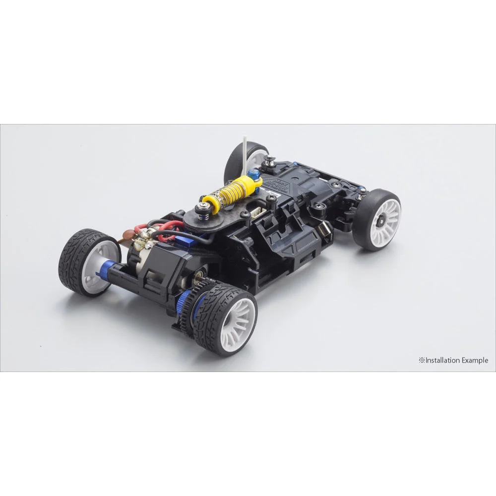 Kyosho 1/24 Mini-Z RWD MR-03 Readyset Mercedes-AMG GT3 No.5 24H Nurburgring Blue/Yellow 32345BLY - Image 7