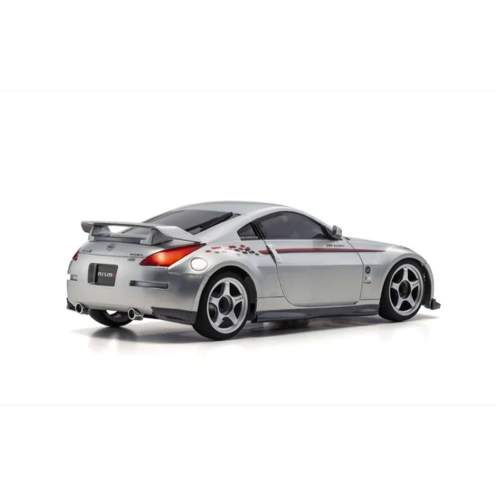 Kyosho 1/24 Mini-Z RWD MR-03 Readyset NISSAN Fairlady Z Z33 NISMO S-tune Silver 32346S - Image 2