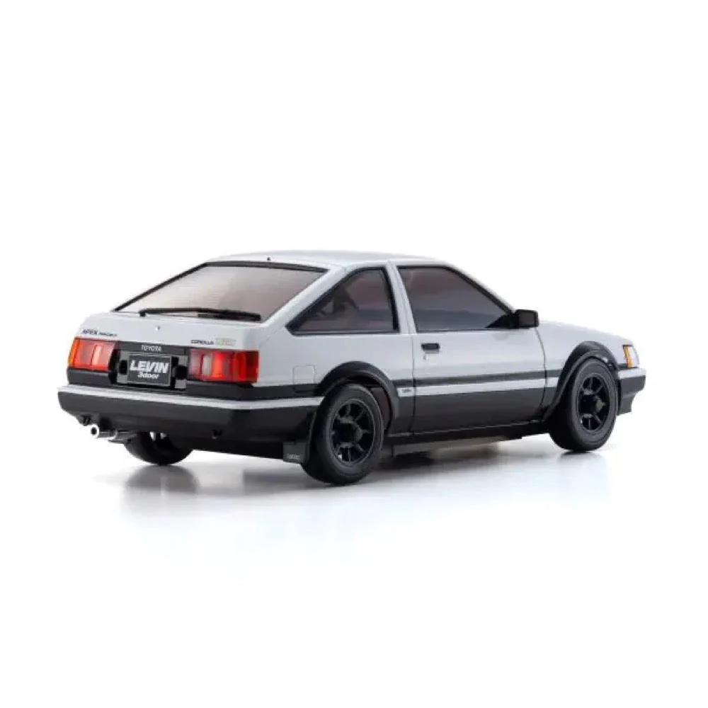 Kyosho 1/24 Mini-Z Toyota Corolla Levin AE86 White/Black AWD MA-020 Readyset 32641WBK - Image 3