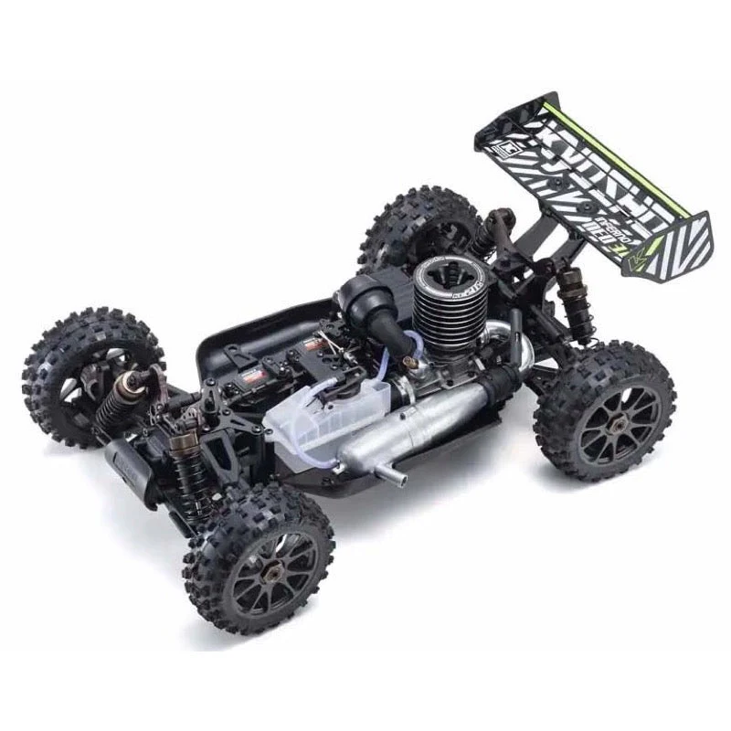 Kyosho 1/8 GP 4WD Inferno Neo 3.0 RC Nitro Racing Buggy Readyset T5 Red 33012T5 - Image 5
