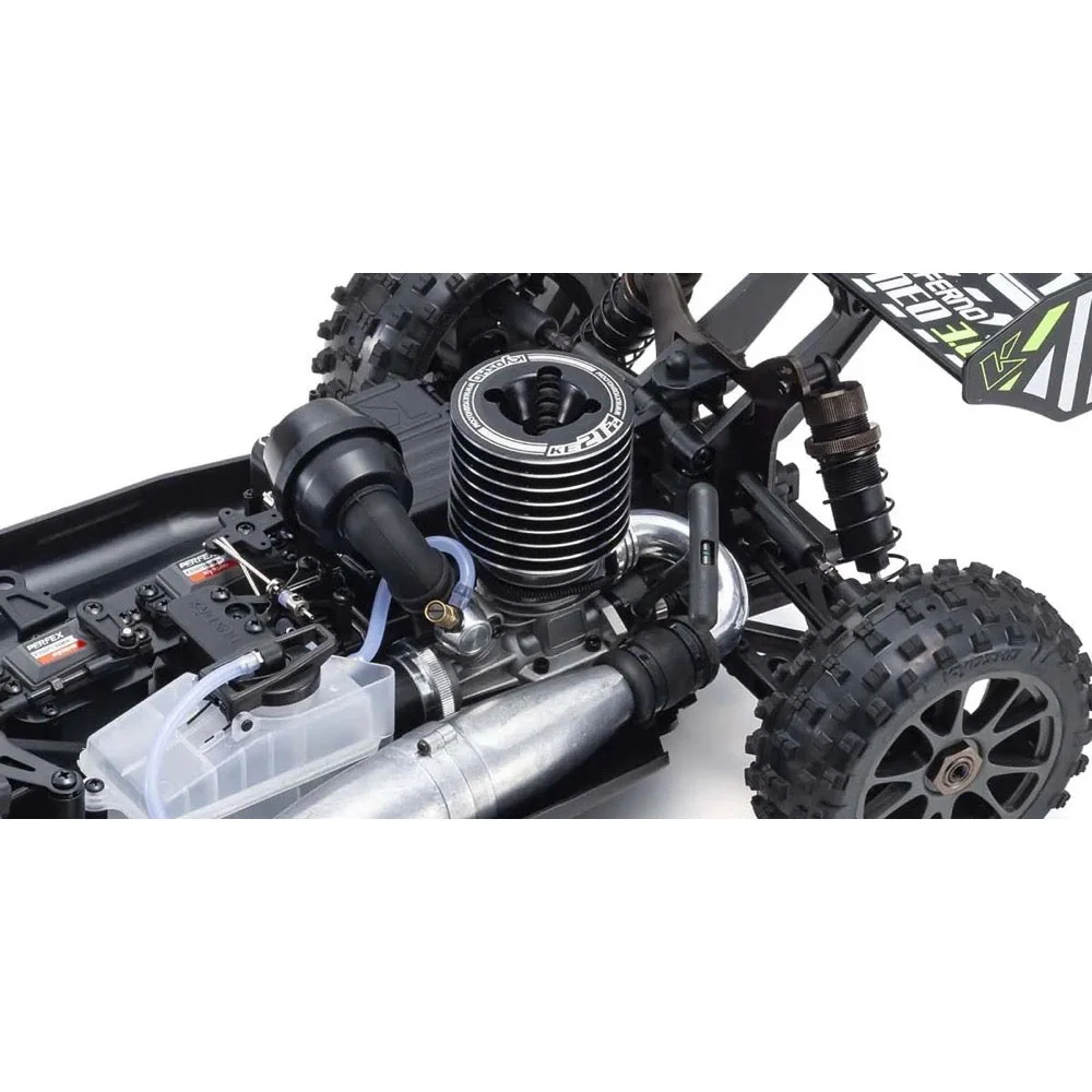 Kyosho 1/8 GP 4WD Inferno Neo 3.0 RC Nitro Racing Buggy Readyset T5 Red 33012T5 - Image 6