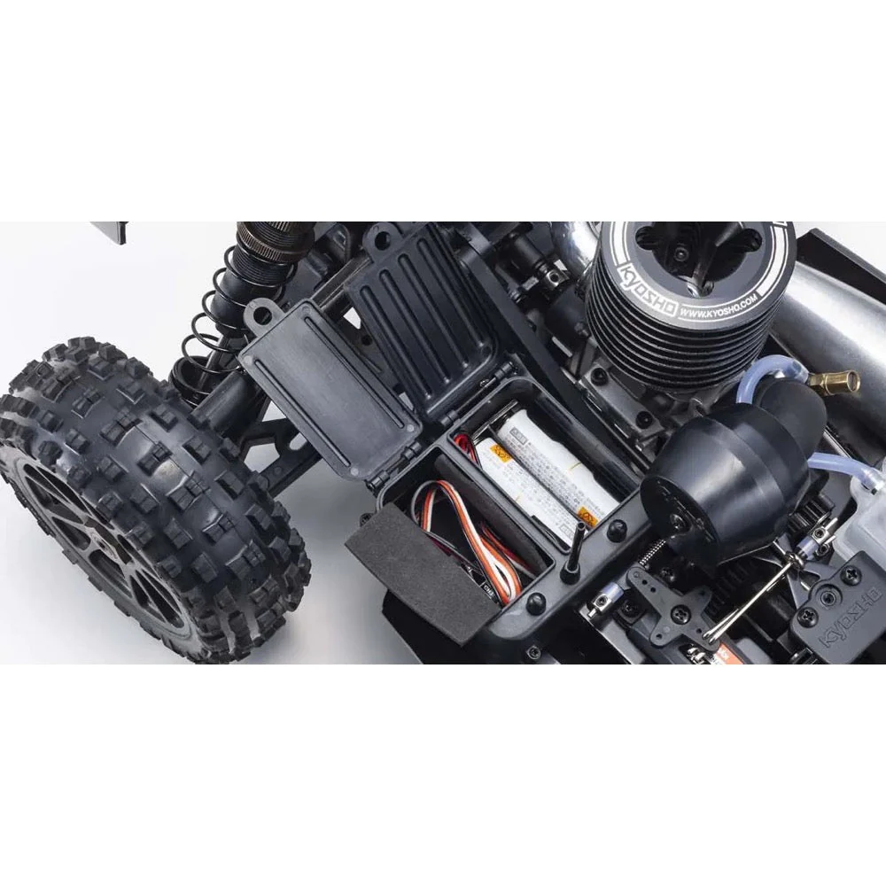 Kyosho 1/8 GP 4WD Inferno Neo 3.0 RC Nitro Racing Buggy Readyset T5 Red 33012T5 - Image 8