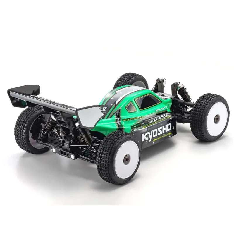 Kyosho 1/8 Inferno MP10e 4WD Electric Racing Buggy Readyset Green 34113T1 - Image 3