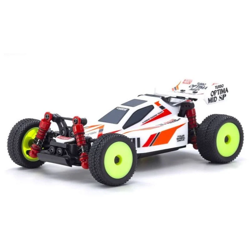 Kyosho 32092W MINI-Z Buggy Readyset TURBO OPTIMA Mid Special White - Image 3