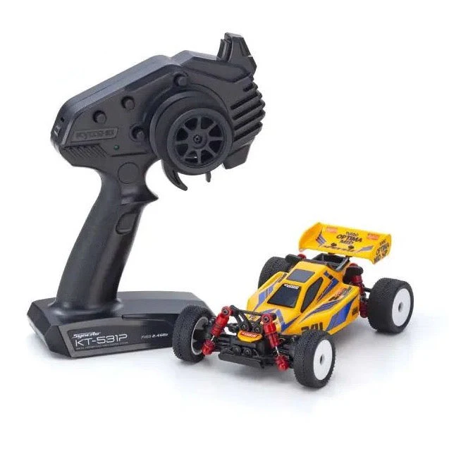 Kyosho 32095Y Mini-Z Turbo Optima Mid Special Yellow Mb010 Readyset - Image 2