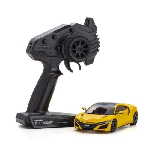 Kyosho 32322Y Mini-Z Honda NSX RWD RC Car Yellow Pearl - Image 3