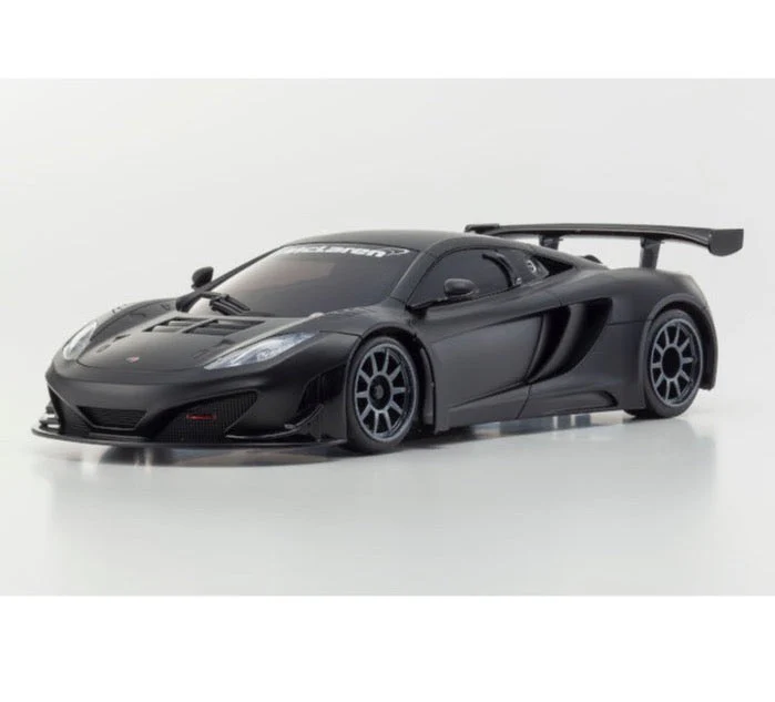 Kyosho 32325BK Mini-Z RWD MR-03 Readyset RC McLaren 12C GT3 2013 Matte Black - Image 3