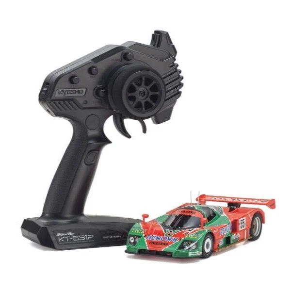 Kyosho 32328RE MINI-Z Ready Set Mazda 787B No.55 LM 1991 Winner RWD RC Car - Image 2