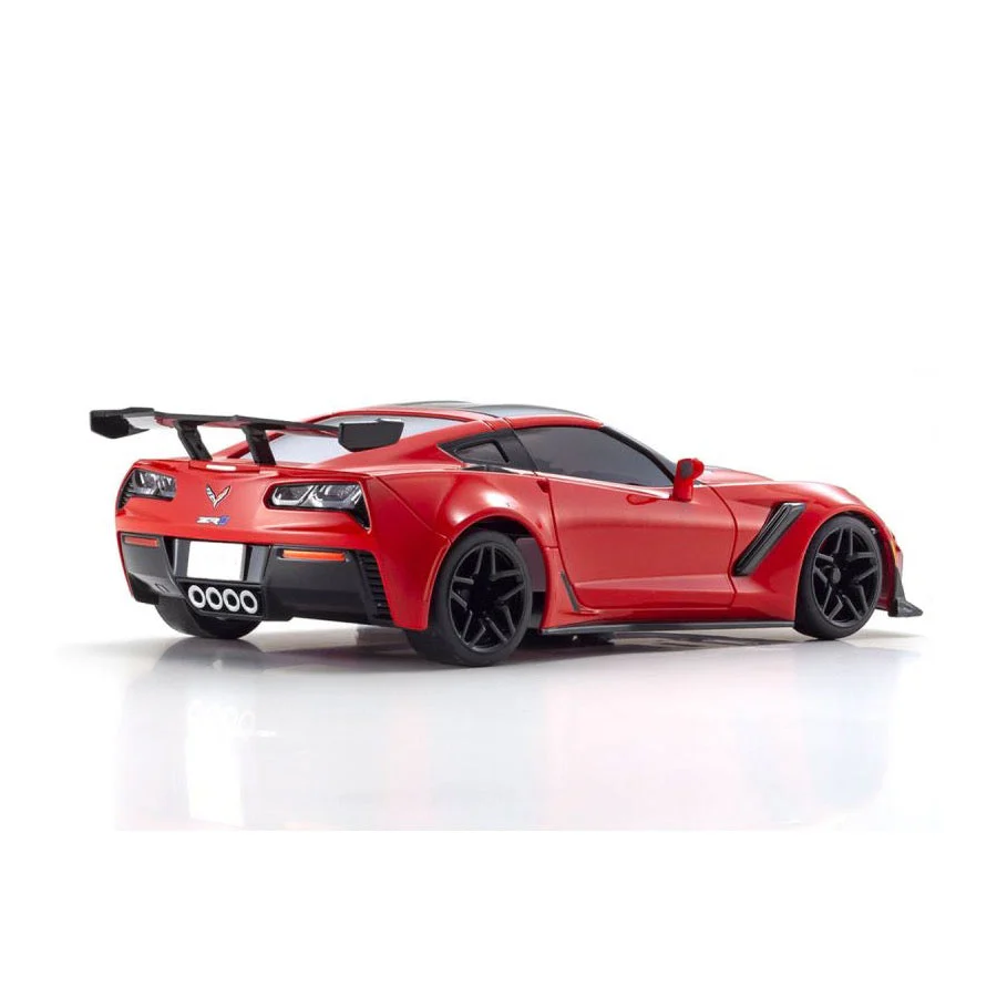 Kyosho 32334R Mini-Z RWD MR-03 Readyset Chevrolet Corvette ZR1 RC Car Torch Red - Image 3