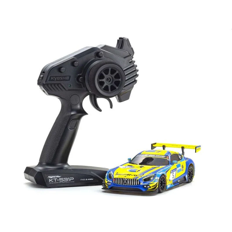 Kyosho 32338BLY MINI-Z RWD MR-03 Readyset Mercedes-AMG GT3 No.5 24H Nurburgring 2018 - Image 2
