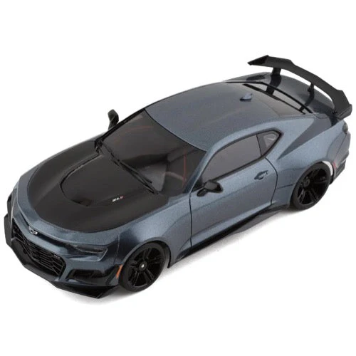 Kyosho 32339GM 1/24 Mini-Z RWD MR-03 Readyset Chevrolet Camaro ZL1 1LE Shadow Gray Metallic with LED - Image 3