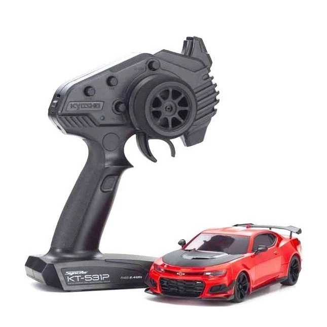 Kyosho 32339OR 1/24 Mini-Z RWD MR-03 Readyset Chevrolet Camaro ZL1 1LE Crush with LED - Image 2
