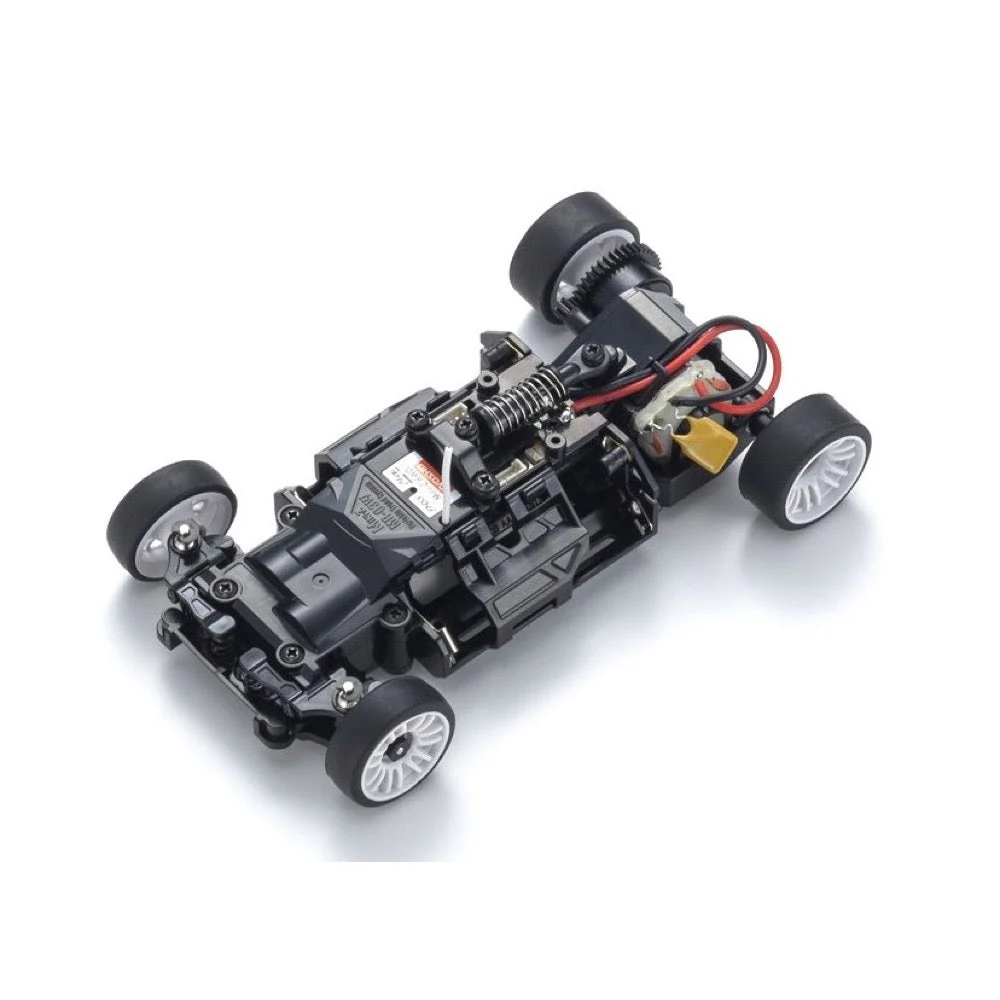 Kyosho 32344AS Mini-Z RWD MR-03 Readyset Audi R8 LMS 2015 RC Car White - Image 4