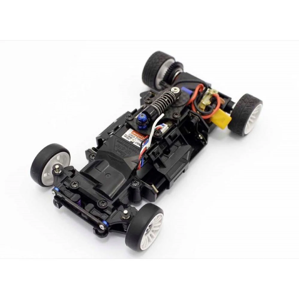 Kyosho 32344AS Mini-Z RWD MR-03 Readyset Audi R8 LMS 2015 RC Car White - Image 6