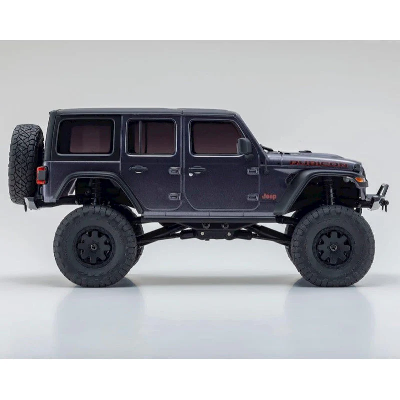 Kyosho 32521GM 1/24 MINI-Z 4x4 MX-01 Readyset Jeep Wrangler Unlimited Rubicon (Granite Crystal) - Image 6