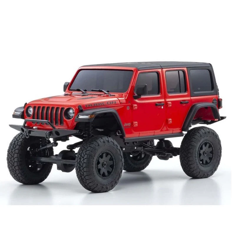Kyosho 32521R 1/24 Mini-Z 4x4 MX-01 Jeep Wrangler Unlimited Rubicon Firecracker Red - Image 3