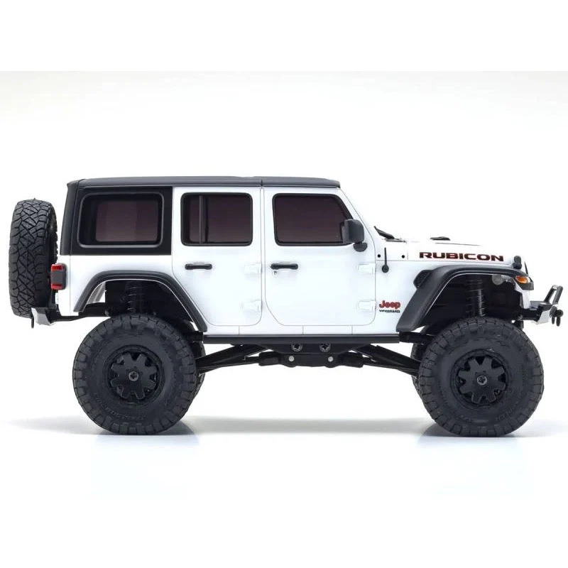 Kyosho 32521W 1/24 MINI-Z 4x4 MX-01 Readyset Jeep Wrangler Unlimited Rubicon Bright White - Image 10