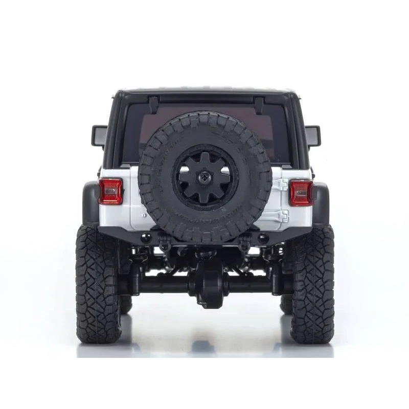 Kyosho 32521W 1/24 MINI-Z 4x4 MX-01 Readyset Jeep Wrangler Unlimited Rubicon Bright White - Image 11