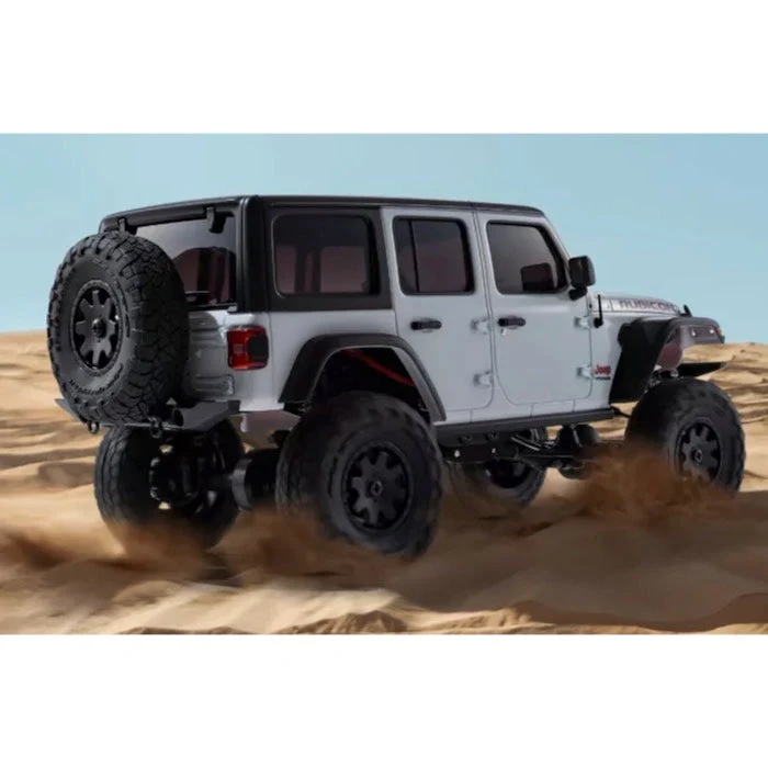 Kyosho 32521W 1/24 MINI-Z 4x4 MX-01 Readyset Jeep Wrangler Unlimited Rubicon Bright White - Image 13