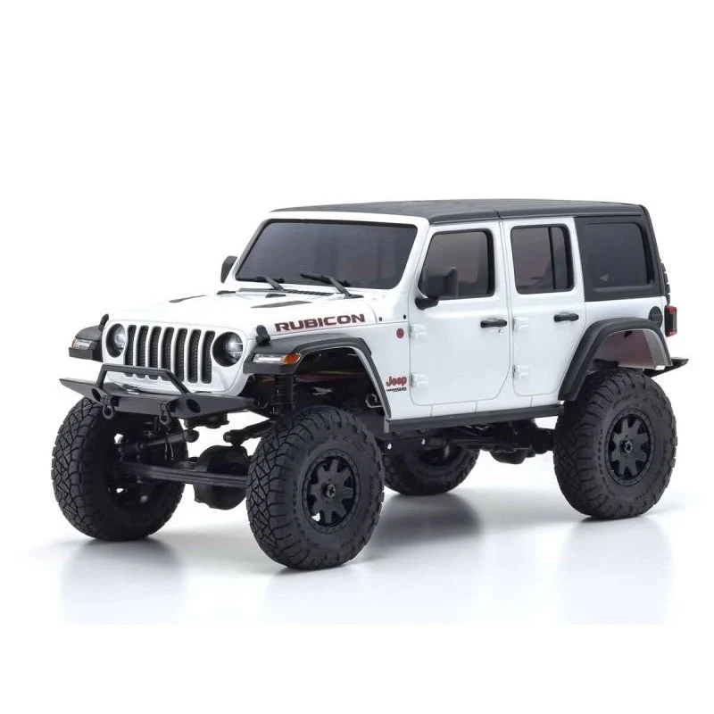 Kyosho 32521W 1/24 MINI-Z 4x4 MX-01 Readyset Jeep Wrangler Unlimited Rubicon Bright White - Image 2