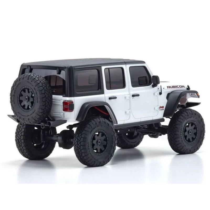 Kyosho 32521W 1/24 MINI-Z 4x4 MX-01 Readyset Jeep Wrangler Unlimited Rubicon Bright White - Image 3