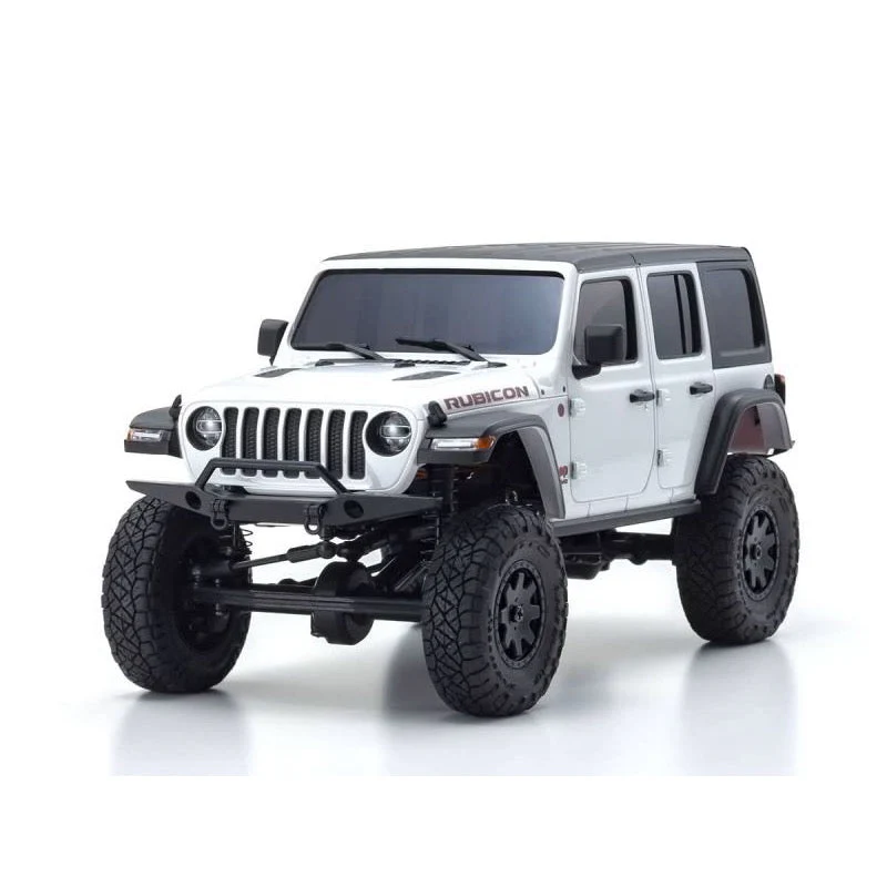 Kyosho 32521W 1/24 MINI-Z 4x4 MX-01 Readyset Jeep Wrangler Unlimited Rubicon Bright White - Image 9