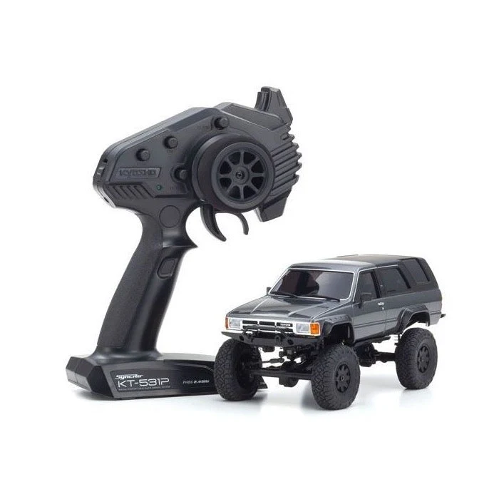 Kyosho 32522GM 1/24 MINI-Z 4x4 MX-01 Readyset Toyota 4Runner (Hilux Surf) Dark Grey Metallic - Image 10