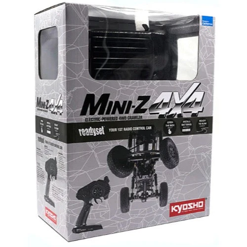 Kyosho 32523BP 1/18 MINI-Z 4x4 MX-01 Readyset Suzuki Jimny Sierra Black Pearl - Image 4
