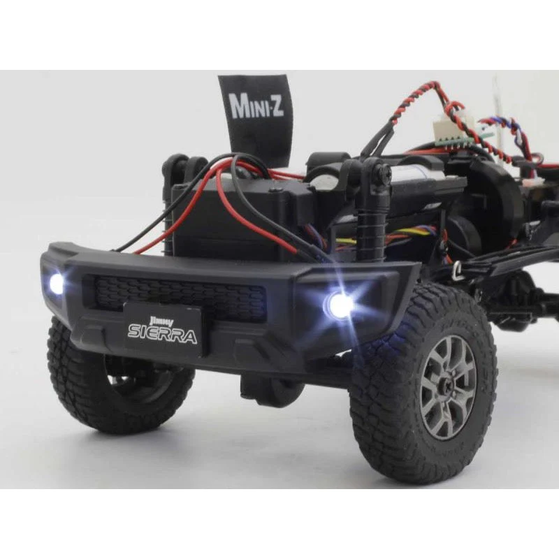 Kyosho 32523BP 1/18 MINI-Z 4x4 MX-01 Readyset Suzuki Jimny Sierra Black Pearl - Image 9