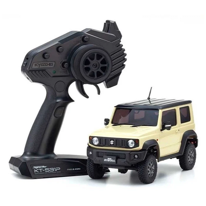 Kyosho 32523IV 1/18 MINI-Z 4x4 MX-01 Readyset Suzuki Jimny Sierra Ivory Metallic - Image 2